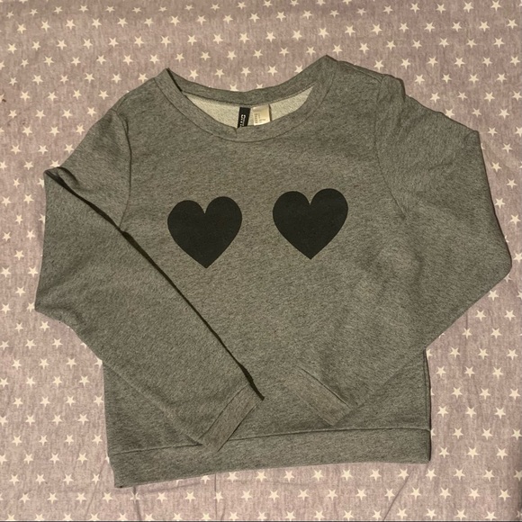 nice two hearts sweatshirt - Picture 2 of 2